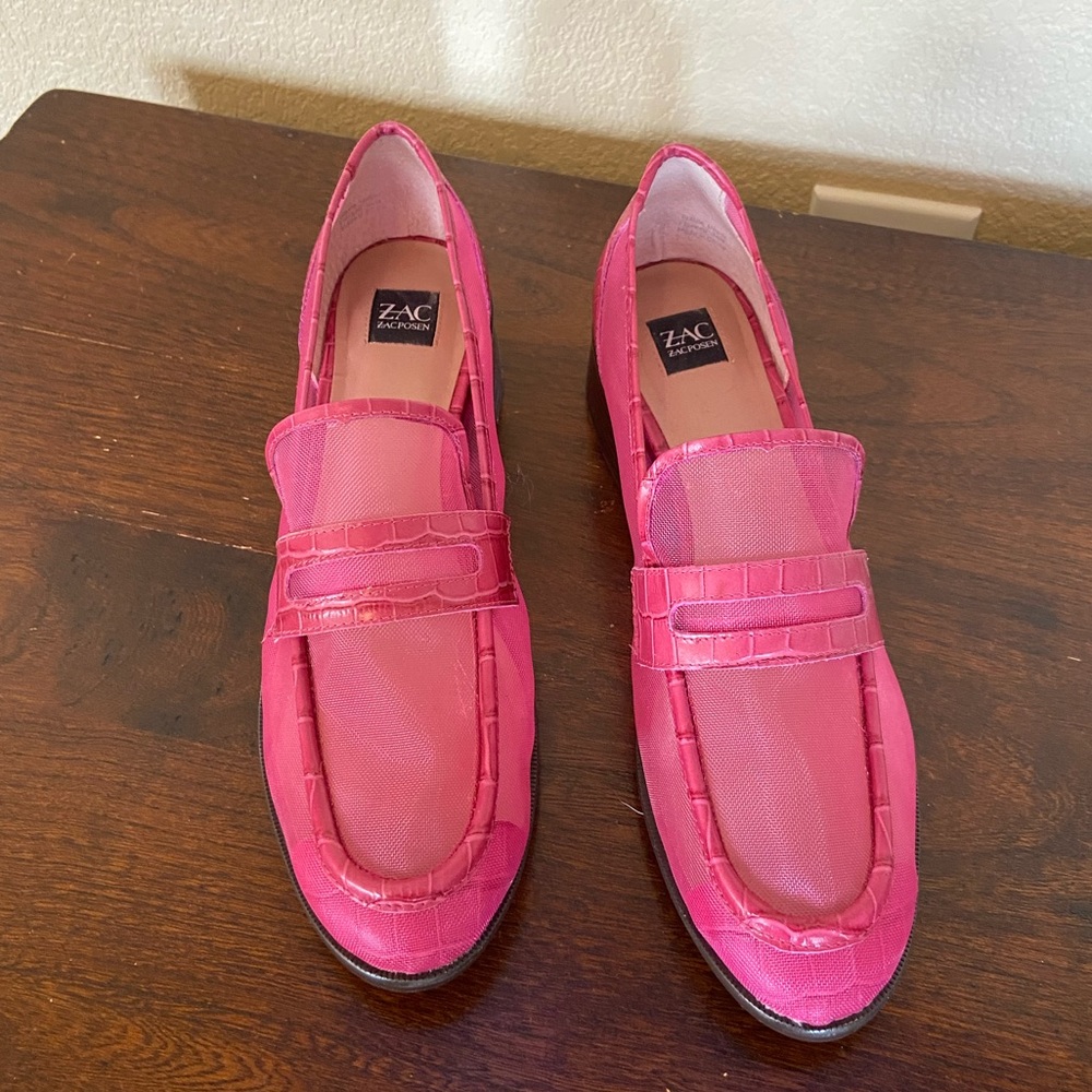Zac Posen penny loafers in size 9.
